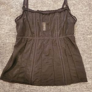 Gloria Vanderbilt Mesh Tank